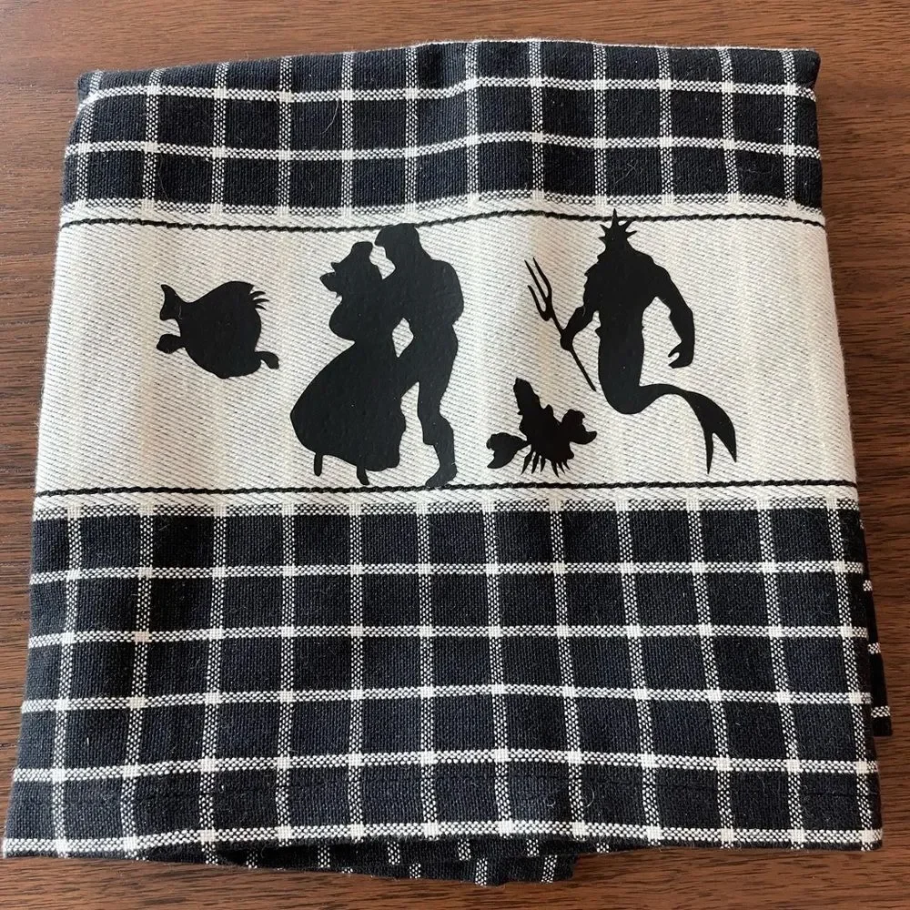 Decorative Little Mermaid Kitchen Towel set of 3